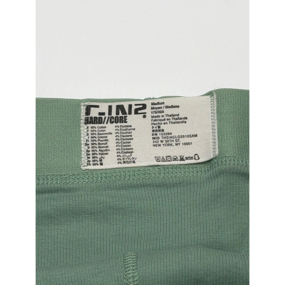 C-In2 HARD CORE Men's Ribbed‎ Briefs Underwear Sage Green Medium - Picture 4 of 5